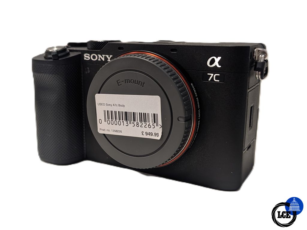 Sony A7C Body - Low 400 Shutter Count!