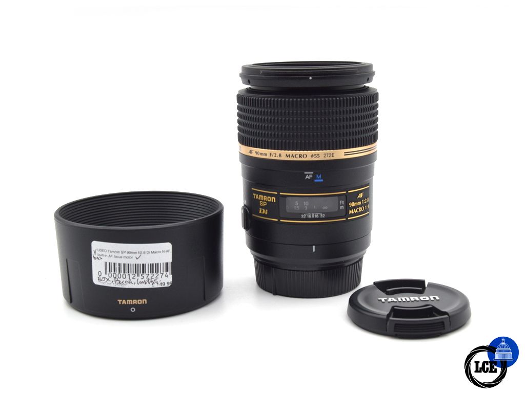 Tamron SP 90mm f/2.8 Di Macro N-AF Built in AF Focus Motor