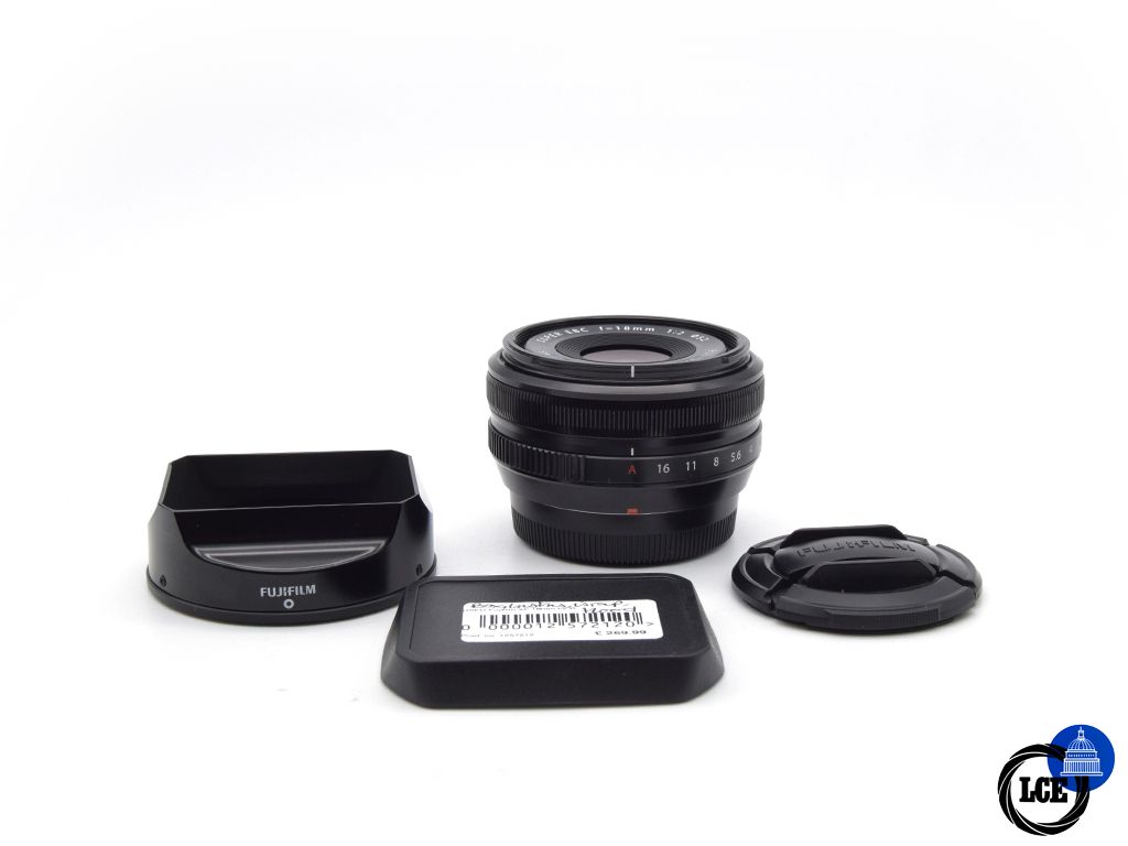 FujiFilm XF 18mm f/2 R