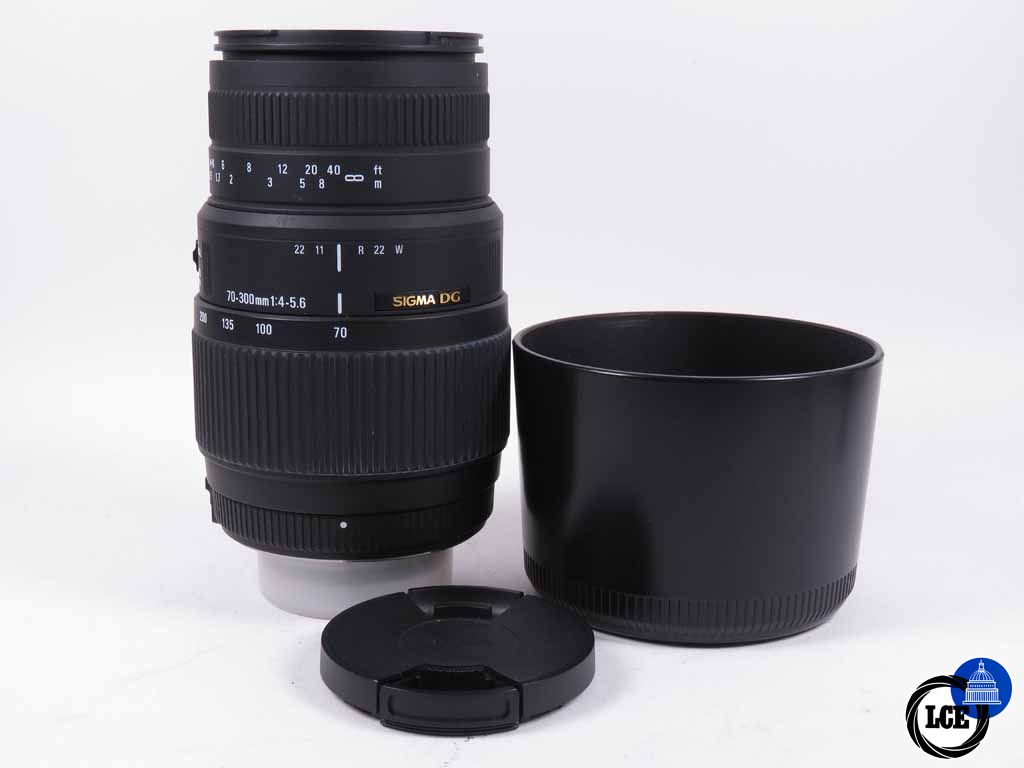 Sigma 70-300mm f4-5.6 DG Nikon  AF Fit
