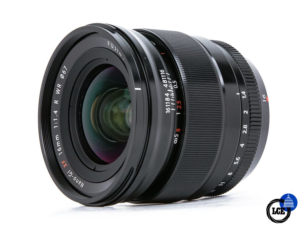 FujiFilm XF 16mm f1.4 R WR
