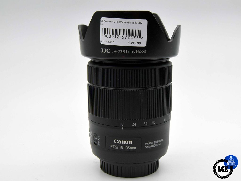 Canon EF-S 18-135mm  f/3.5-5.6 IS USM