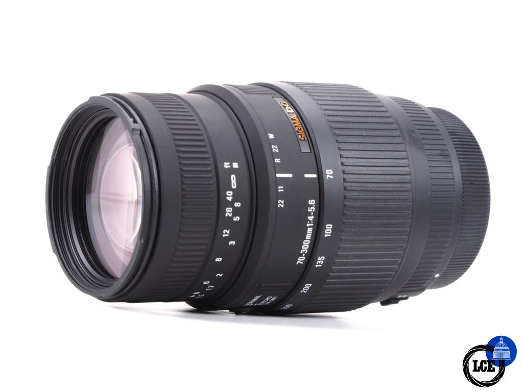 Sigma 70-300mm F4-5.6 DG, Canon EF