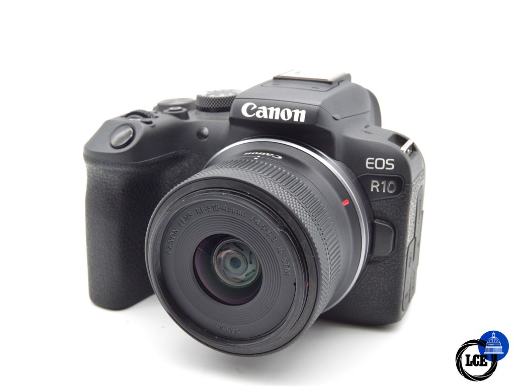 Canon EOS R10 + RF-S 18-45mm f/4.5-6.3 IS STM (26k Shutter)
