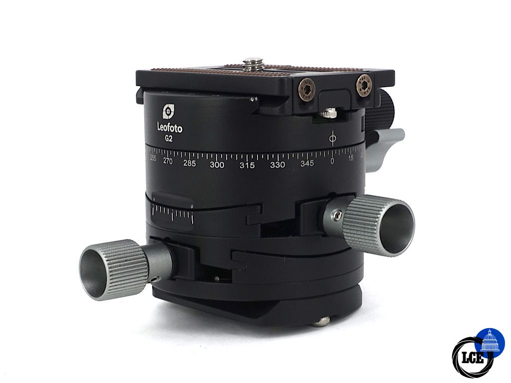 Leofoto G2 Geared Panoramic Head + NP-60 AR Plate - Boxed | 4*