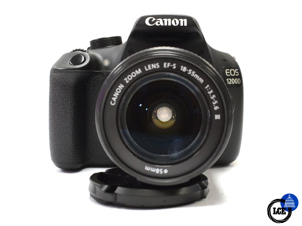 Canon EOS 1200D + 18-55mm III *12,890 Actuations*