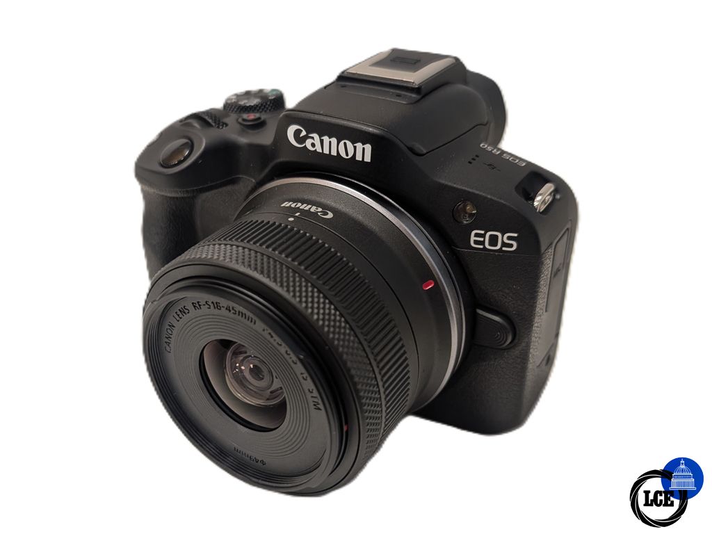 Canon R50 + RF-S 18-45mm F4-5.6 IS STM - 9k Shutter Count