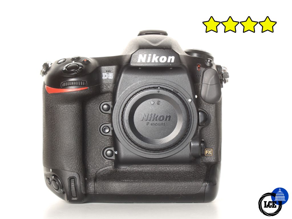 Nikon D5 Body/Dual XQD (BOXED) Shutter Count 190k
