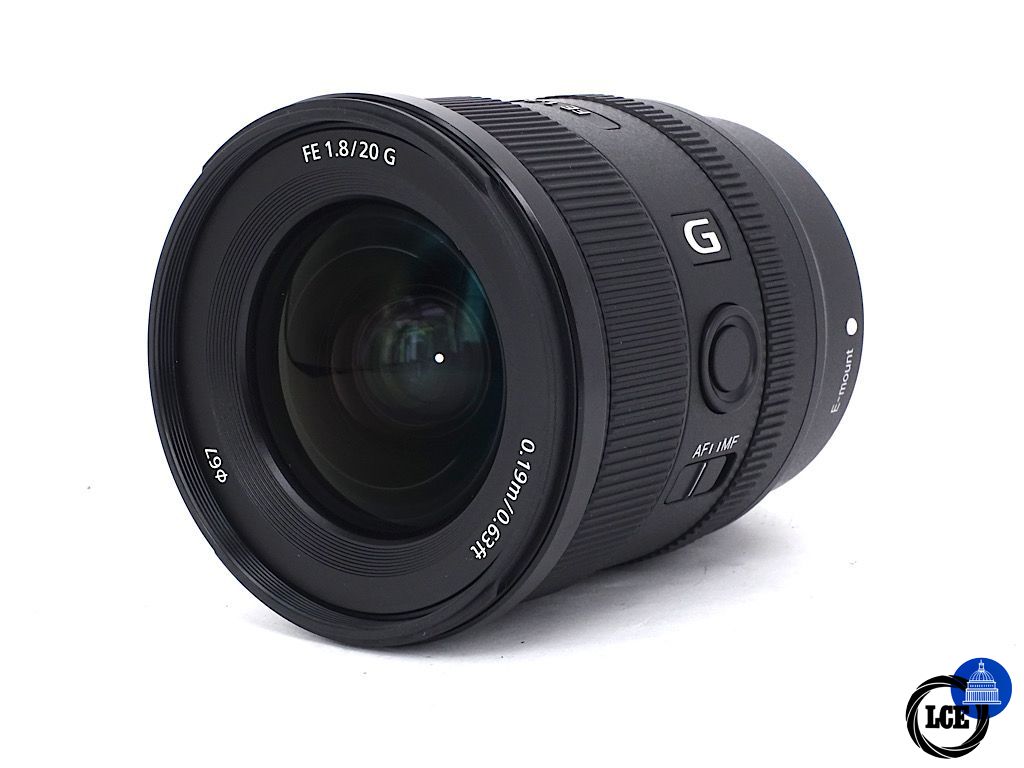 Sony FE 20mm F1.8 G - Boxed | 5*