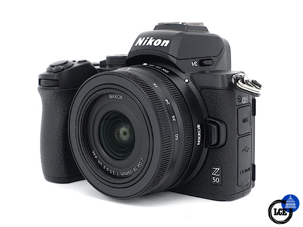 Nikon Z50 + 16-50mm F3.5-6.3 DX VR - Boxed | 4*