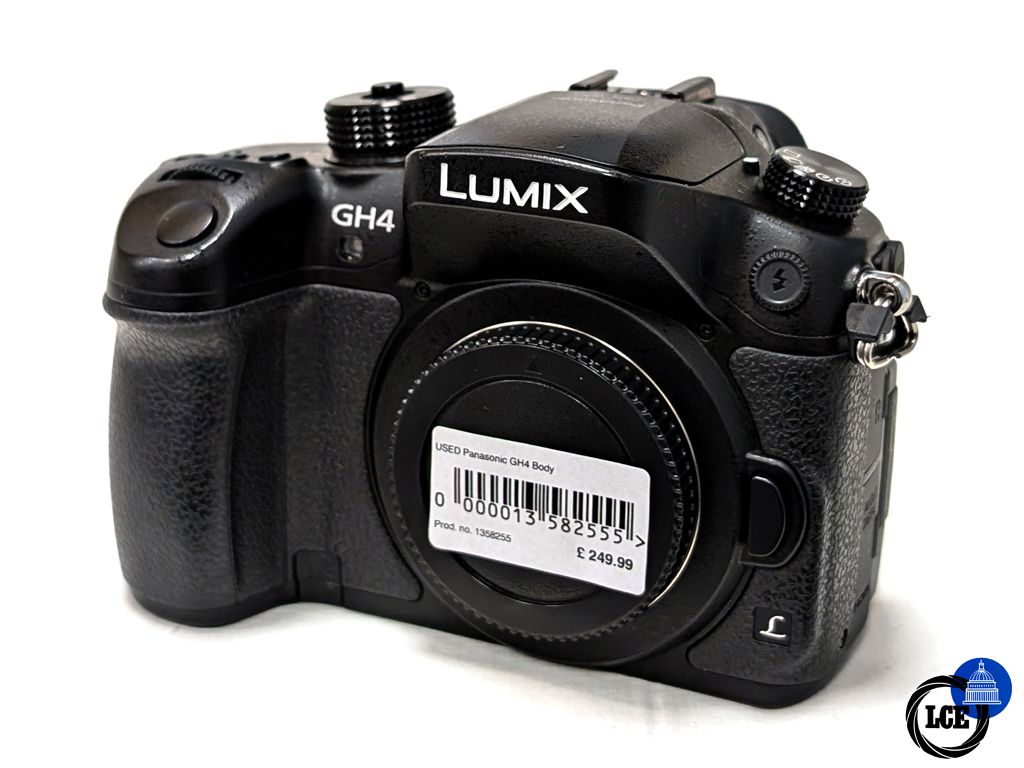 Panasonic Lumix GH4 Body - Very Low 1.1k/SC Panasonic Lumix GH4 Body - Very Low 1.1k/SC