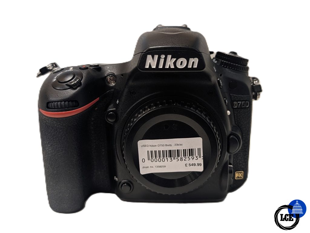 Canon D750 Body - 23k Shutter Count Canon D750 Body - 23k Shutter Count