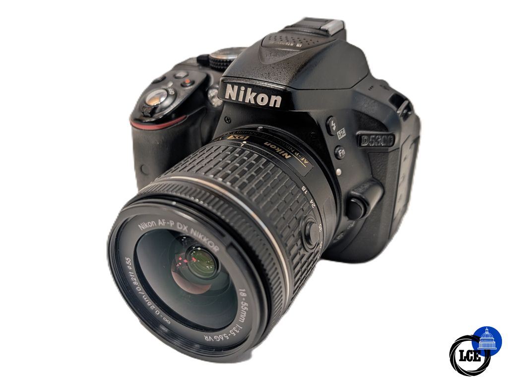 Nikon D5300 + AF-P 18-55mm F3.5-5.6 G VR - 19.2k Shutter Count Nikon D5300 + AF-P 18-55mm F3.5-5.6 G VR - 19.2k Shutter Count