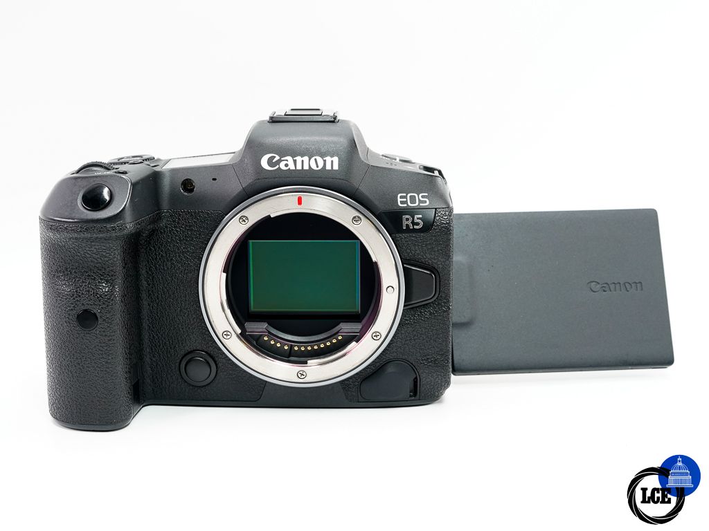 Canon EOS R5 Body * BOXED / SHUTTER COUNT ON 20K * Canon EOS R5 Body * BOXED / SHUTTER COUNT ON 20K *