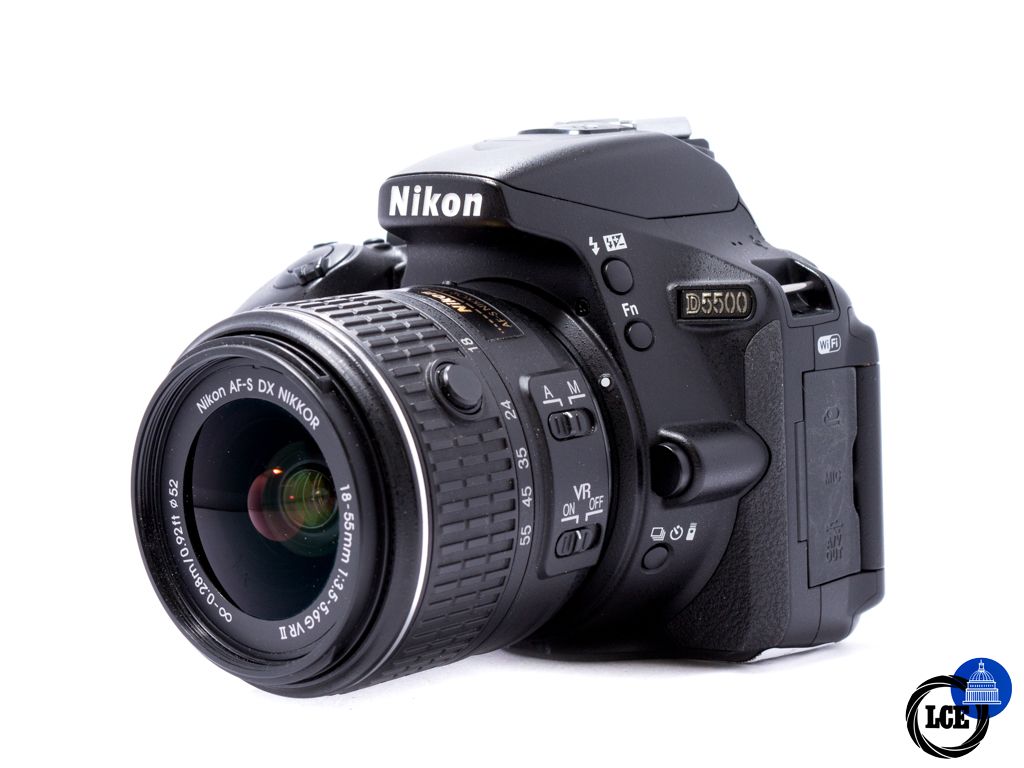 Nikon D5500 + AF-S 18-55mm f3.5-5.6G II *Very low Shutter Count* Nikon D5500 + AF-S 18-55mm f3.5-5.6G II *Very low Shutter Count*