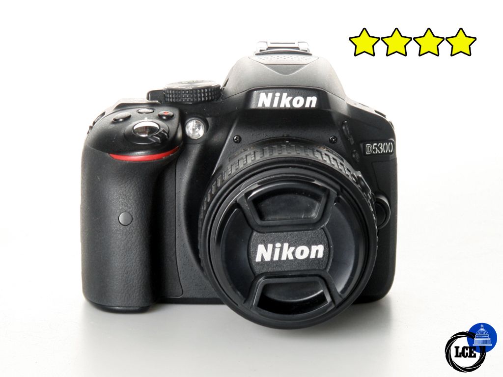Nikon D5300+18-55mm VR GII AF-S (Low Shutter Count 6,370)