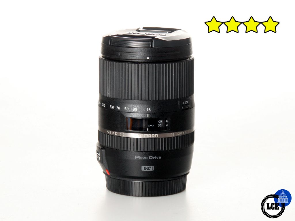 Tamron 16-300mm f3.5-6.3 DiII VC PZD Macro - Canon EF fit (with Hood)