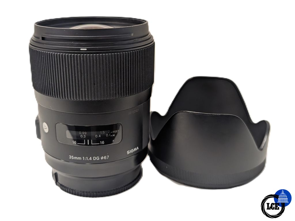 Sigma 35mm F1.4 DG Art - Sony A Mount Sigma 35mm F1.4 DG Art - Sony A Mount