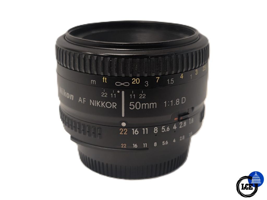 Nikon AF 50mm F1.8 D - Non Motored Nikon AF 50mm F1.8 D - Non Motored
