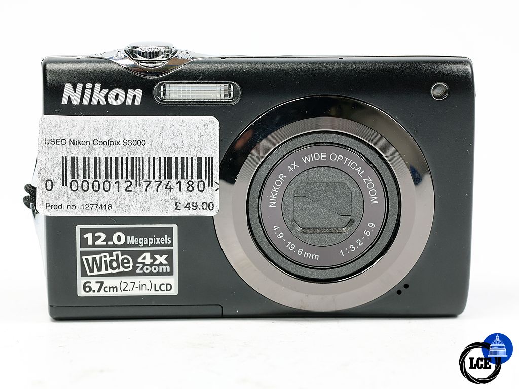 Nikon Coolpix S3000