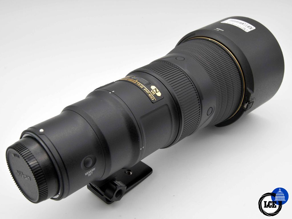 Nikon AF-S 500mm f/5.6E PF VR (inc Box, Hood and Lens Wrap)