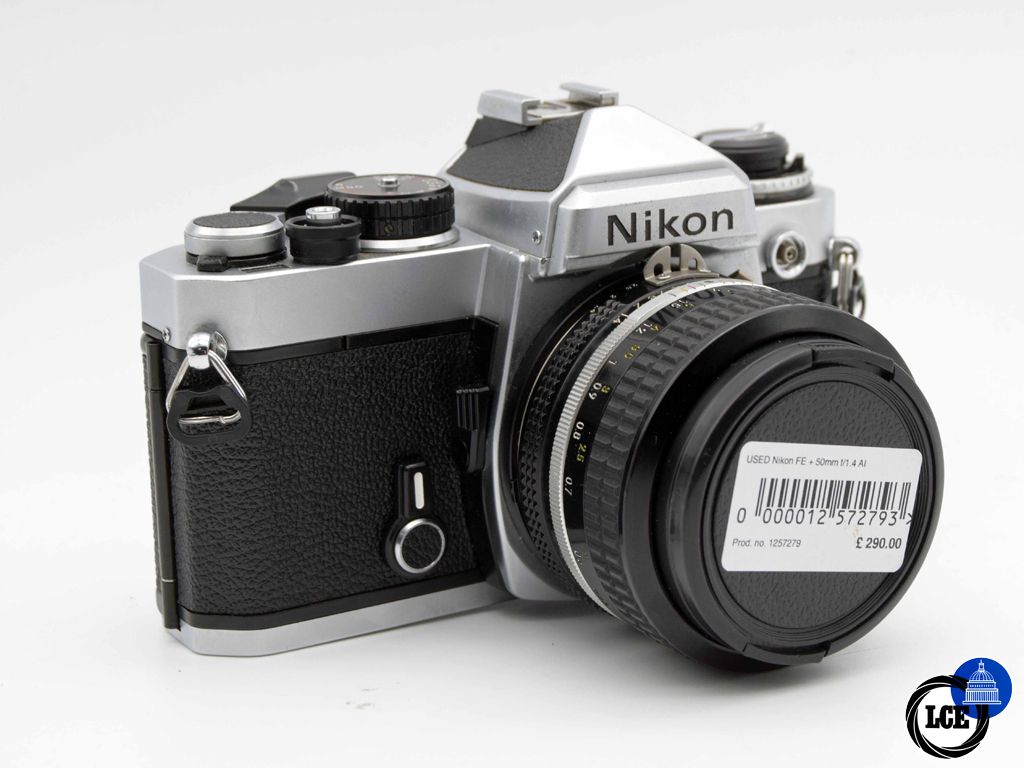 Nikon FE + Nikon 50mm f/1.4 