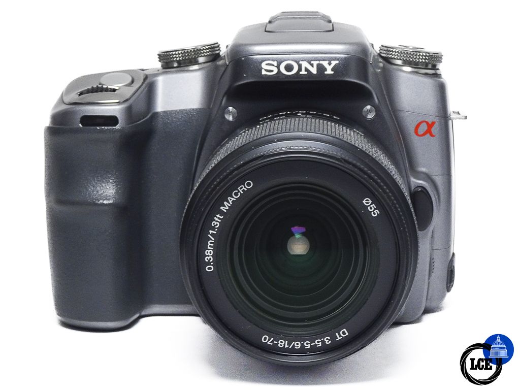 Sony A100 + 18-70mm + Case