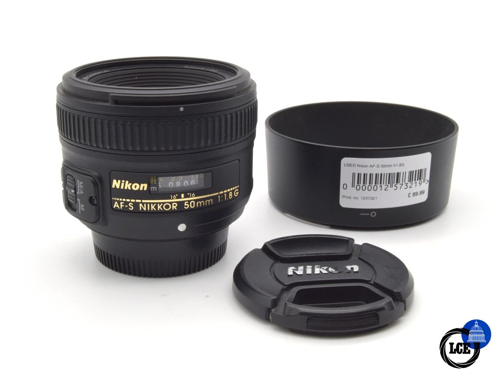 Nikon AF-S 50mm f/1.8G Nikon AF-S 50mm f/1.8G