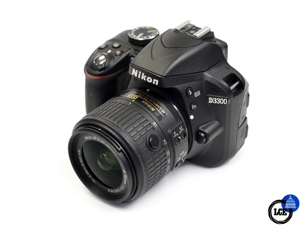 Nikon D3300 + 18-55mm f3.5-5.6G VR II