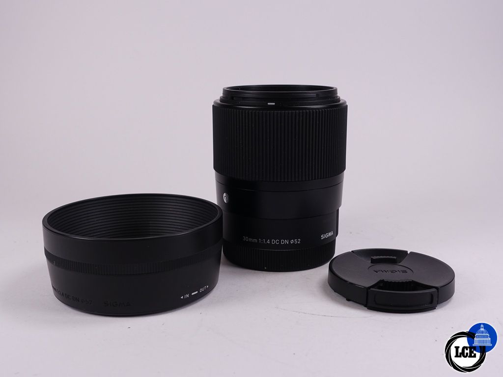 Sigma 30mm f1.4 E DC DN