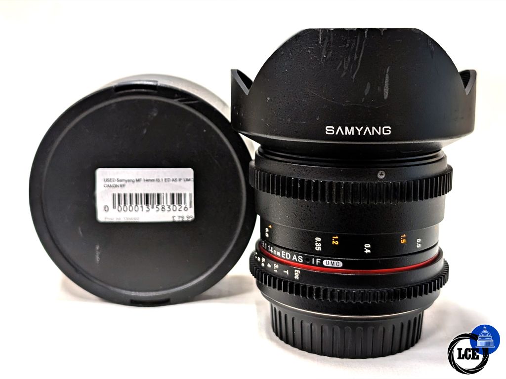 Samyang MF 14mm f3.1 ED AS IF UMC Canon EF