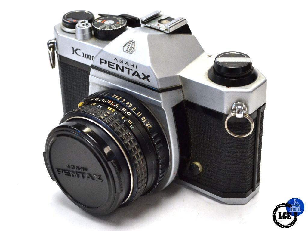 Pentax K1000 + 50mm F2 Lens + 135mm F2.8 + 2x Teleconverter