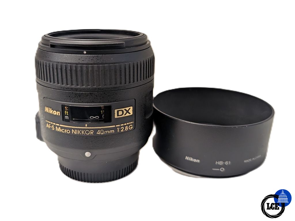 Nikon AF-S 40mm F2.8 G Micro DX 