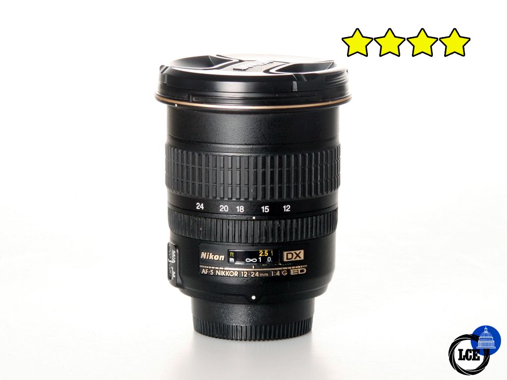 Nikon 12-24mm f4 G ED DX AF-S (with Hood)