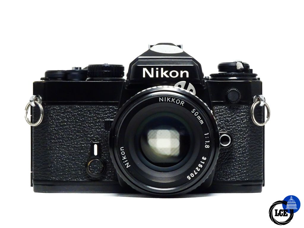 Nikon FE + 50mm f/1.8 Lens