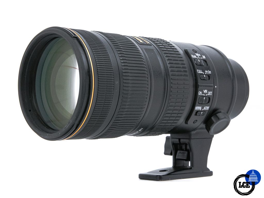 Nikon AF-S 70-200mm f2.8 G ED VR II