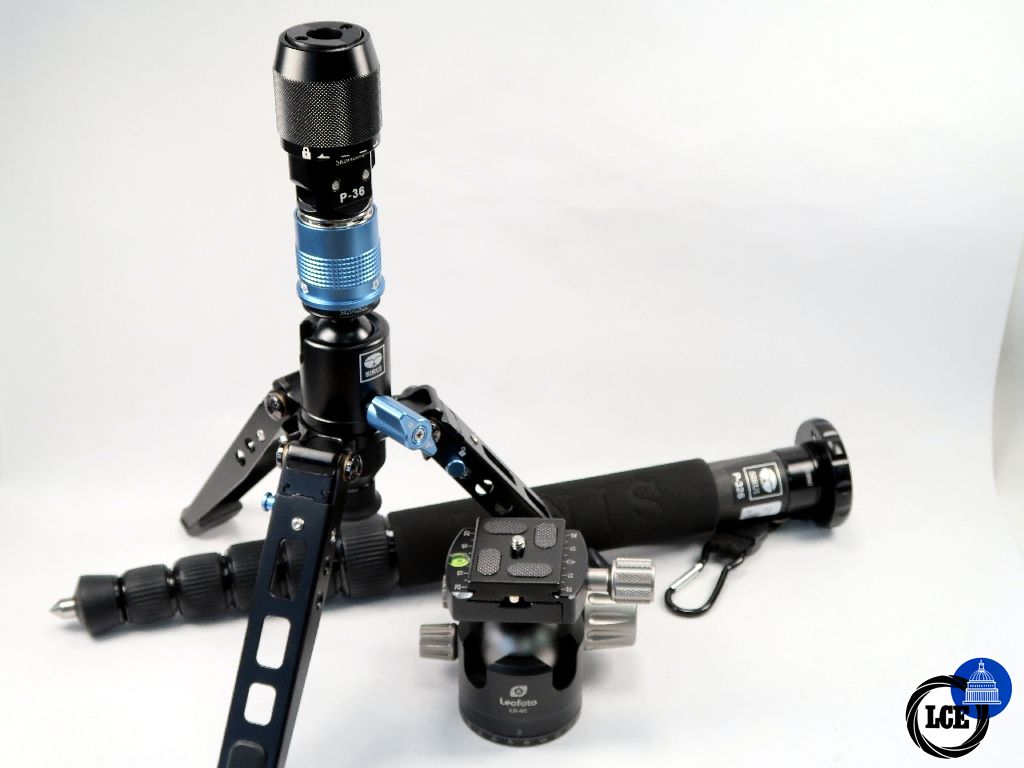 Sirui  P-326 Monopod with Leofoto LH-40 Ball head