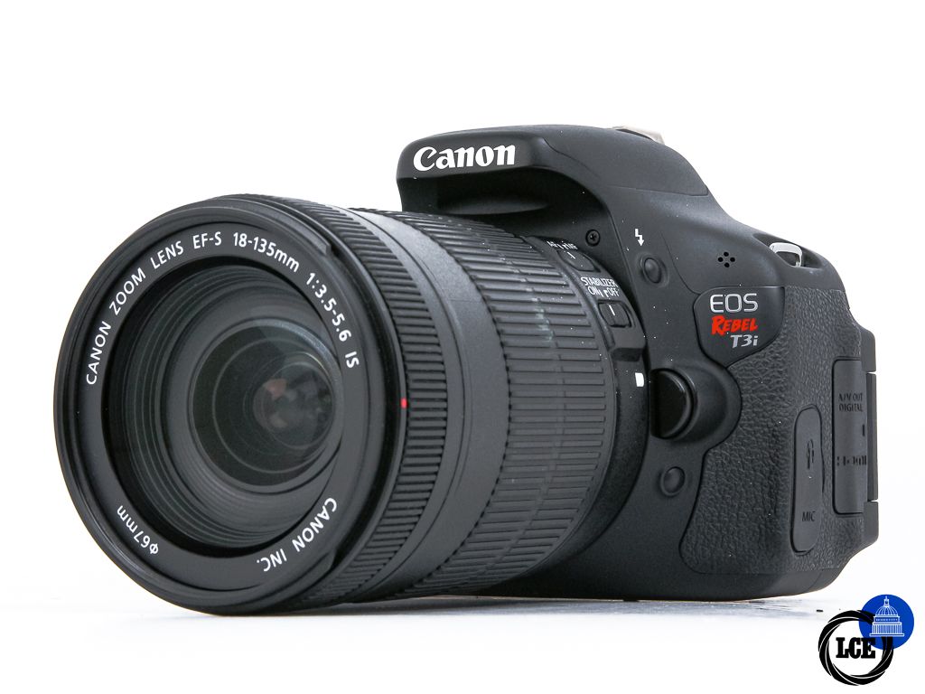 Canon EOS Rebel T3i + 18-135mm IS **9k Shutter Count**