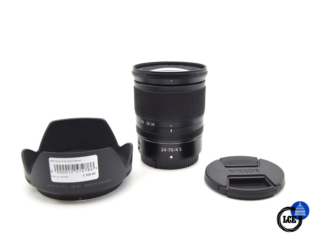 Nikon 24-70mm f/4 S Boxed