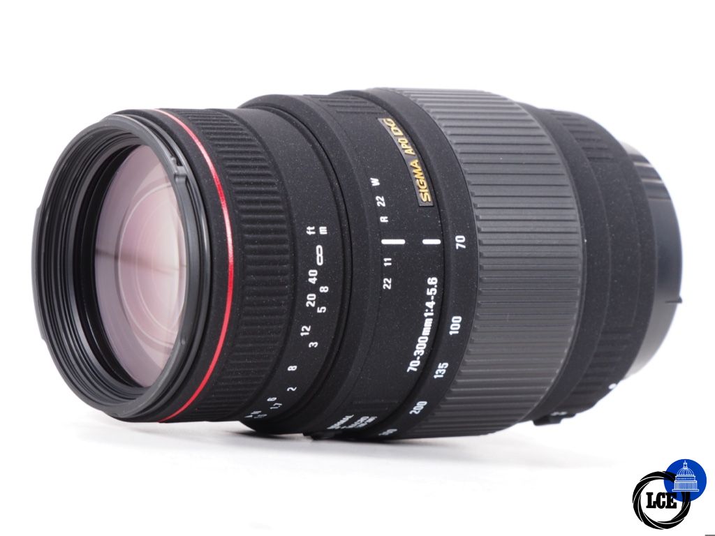 Sigma 70-300mm F4-5.6 APO DG, Canon EF