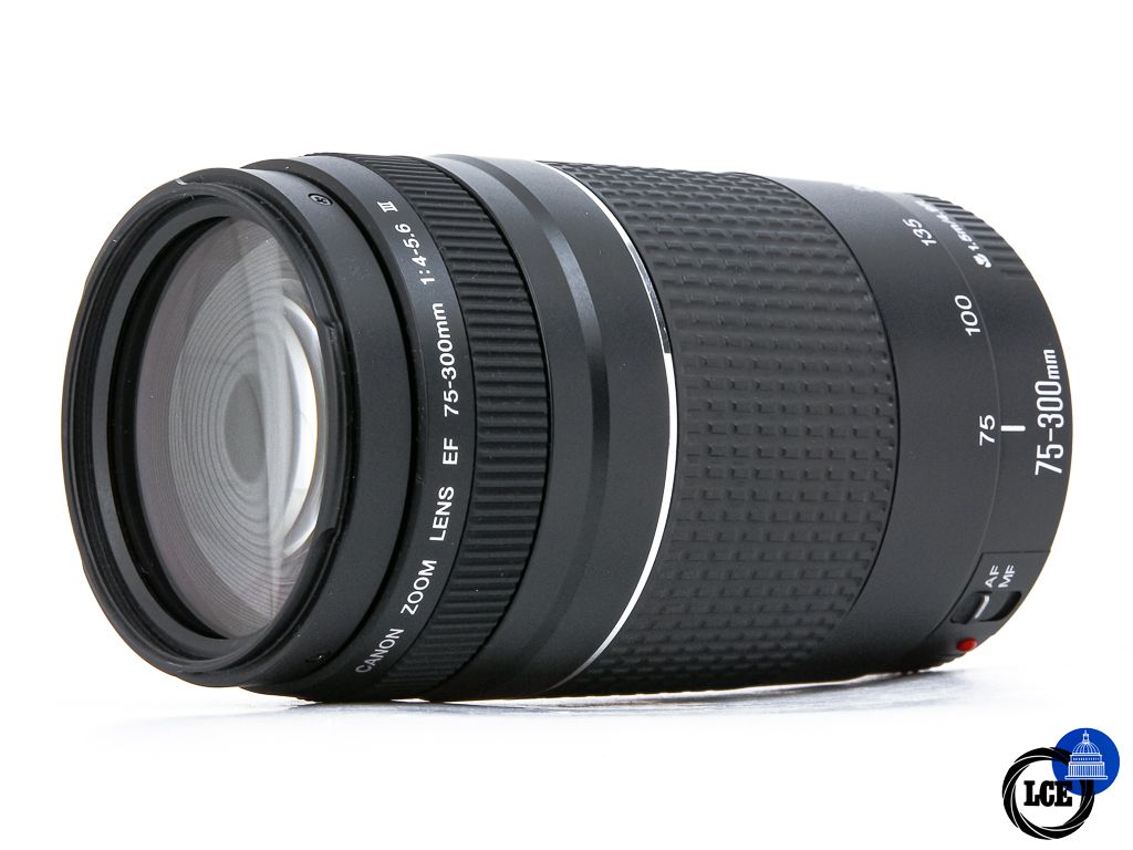 Canon EF 75-300mm f4-5.6 III **Boxed**