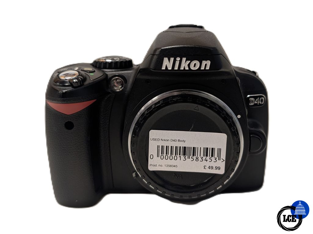 Nikon D40 Body - Read Description