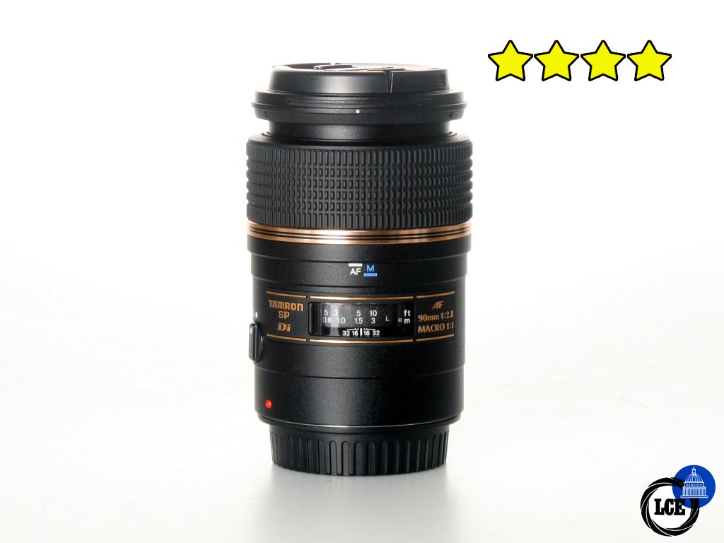 Tamron 90mm f2.8 Macro 1:1 SP Di - Canon EF/EF-S fit (with Hood) Tamron 90mm f2.8 Macro 1:1 SP Di - Canon EF/EF-S fit (with Hood)