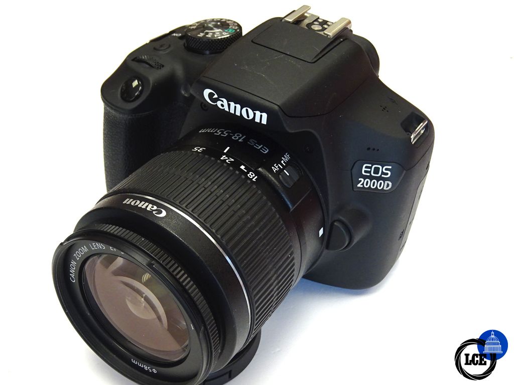 Canon EOS 2000D + 18-55mm 