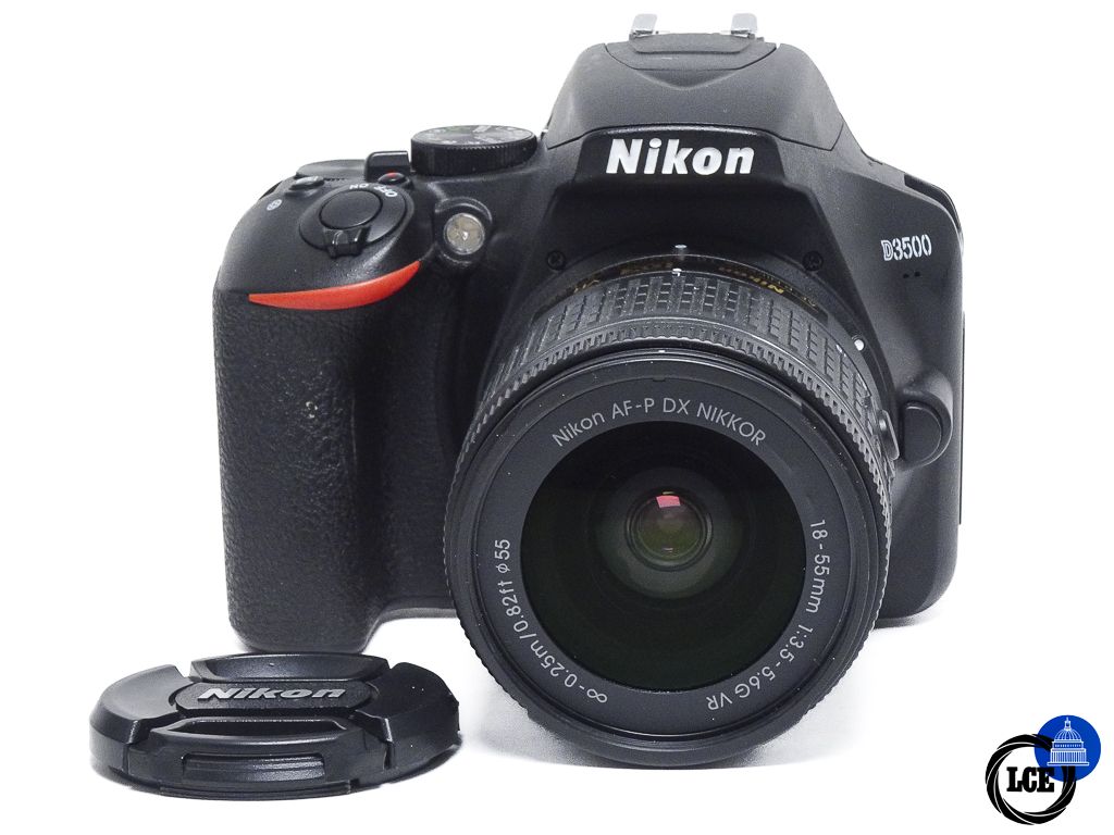 Nikon D3500 + Nikon AF-P 18-55mm f/3.5-5.6G DX VR
