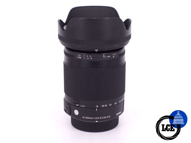 Sigma 18-300mm F3.5-6.3 DC Contemporary Pentax PK Fit