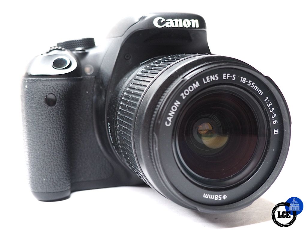 Canon EOS 600D + 18-55mm