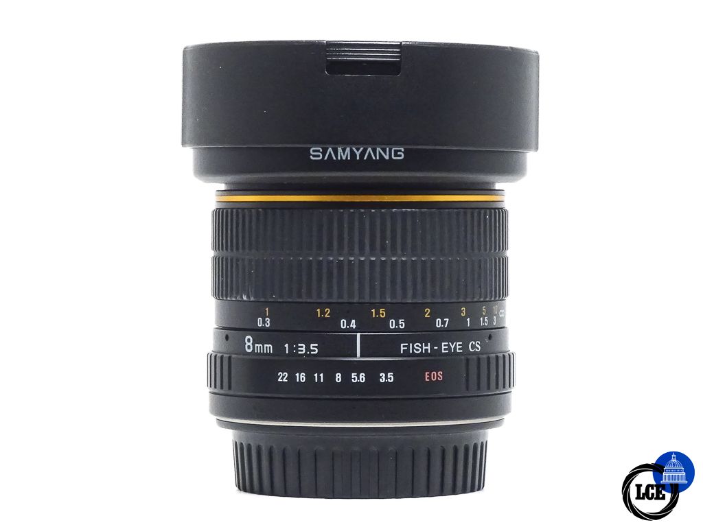 Samyang 8mm f3.5 fisheye CS Canon FIT