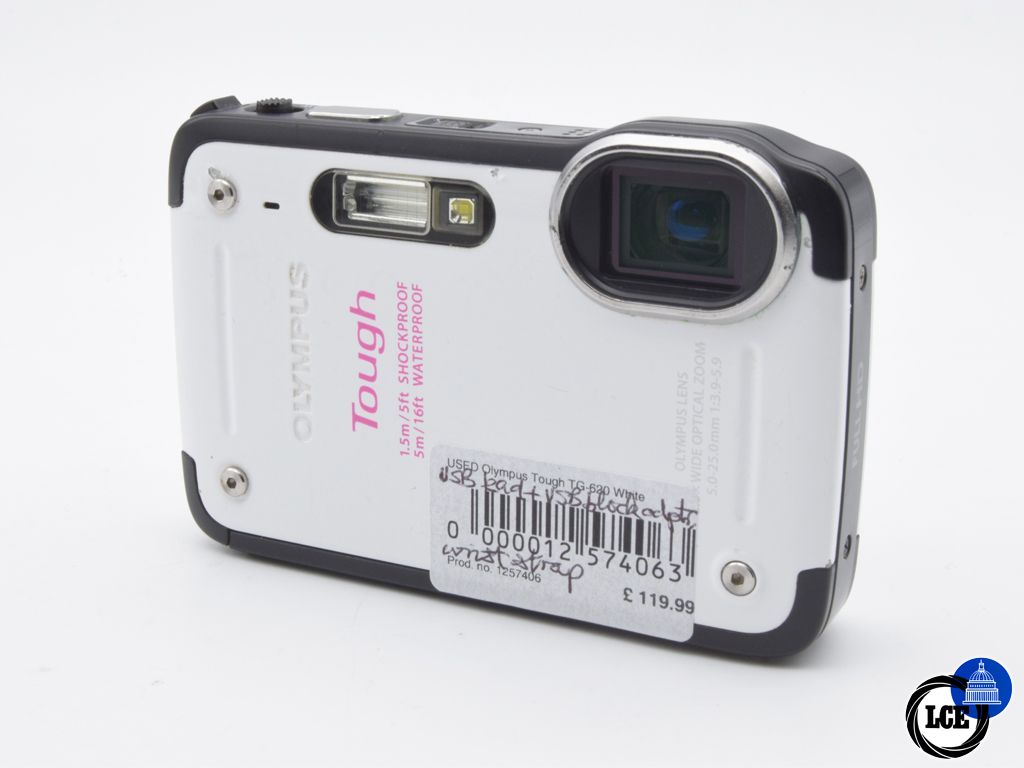 Olympus Tough TG-620 White 