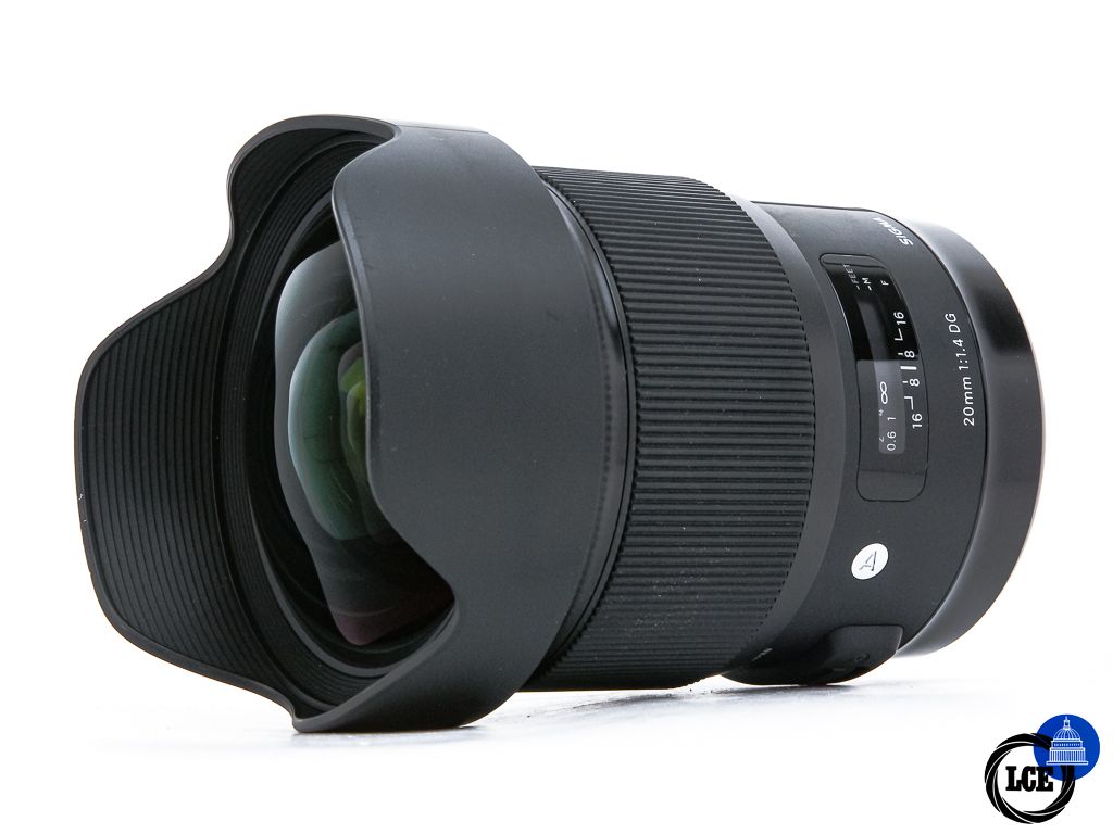 Sigma 20mm f1.4 DG 'A' Canon EF Mount